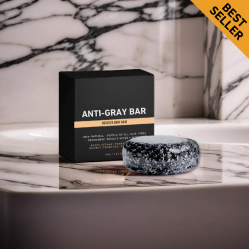 Anti-Gray Bar - Herstelt de natuurlijke haarkleur - 50% Korting